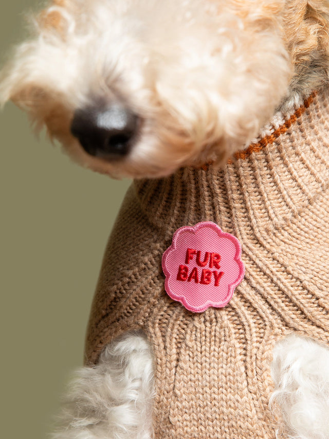 Fur Baby Iron-On Patch