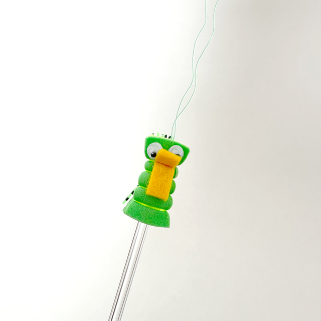cat wand toy - cricket silence