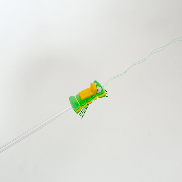 cat wand toy - Cricket Silence