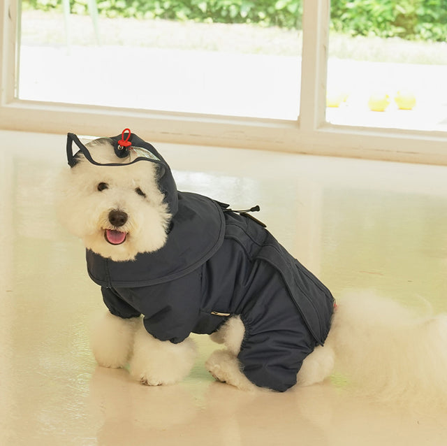 [Pre-Order] Trench Rainsuit (Navy)