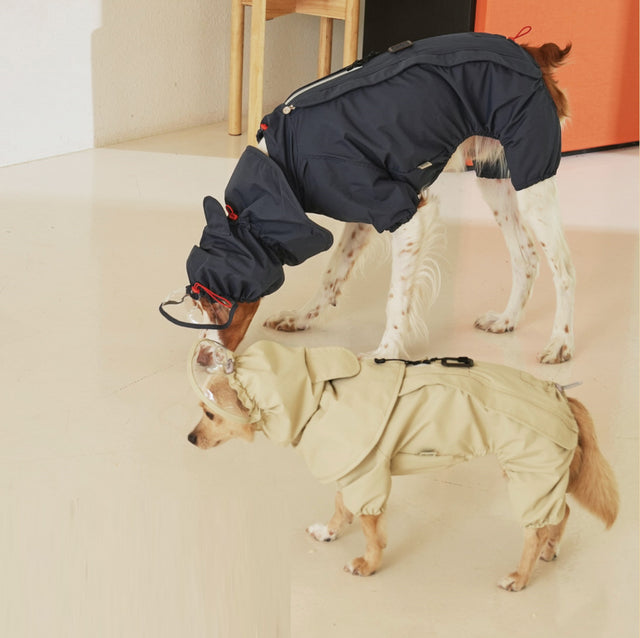 [Pre-Order] Trench Rainsuit (Navy)
