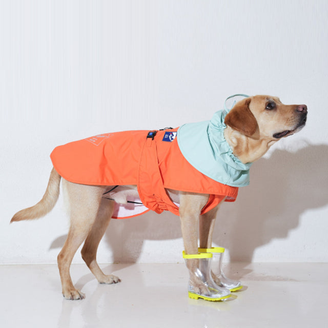 [Pre-Order] All-Weather Water Shield Poncho (Orange)