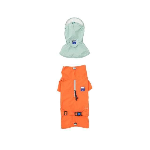 [Pre-Order] All-Weather Water Shield Poncho (Orange)